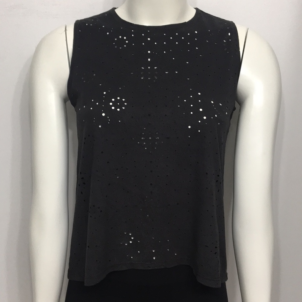 3/$15 Ripe Dark Grey Top Small